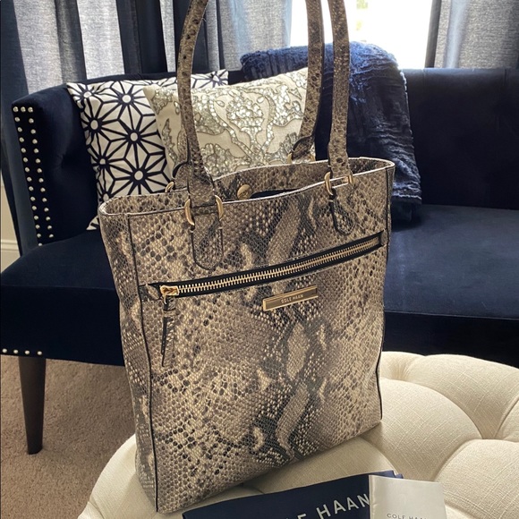 ✨SOLD!✨SALE!!!✨NEW!✨Cole Haan NWT! RARE Exotic Leather Bag - Picture 5 of 16